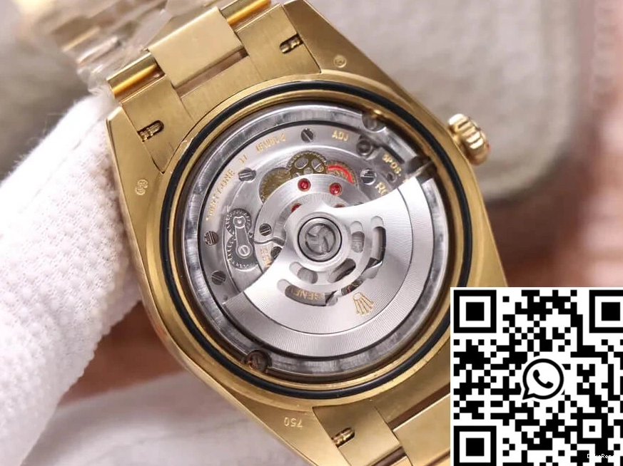 Factory Gold Rolex Yellow Diamond Date EW Day 40MM 0907